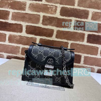 Replica GG Black Ophidia Mini Shoulder Bag